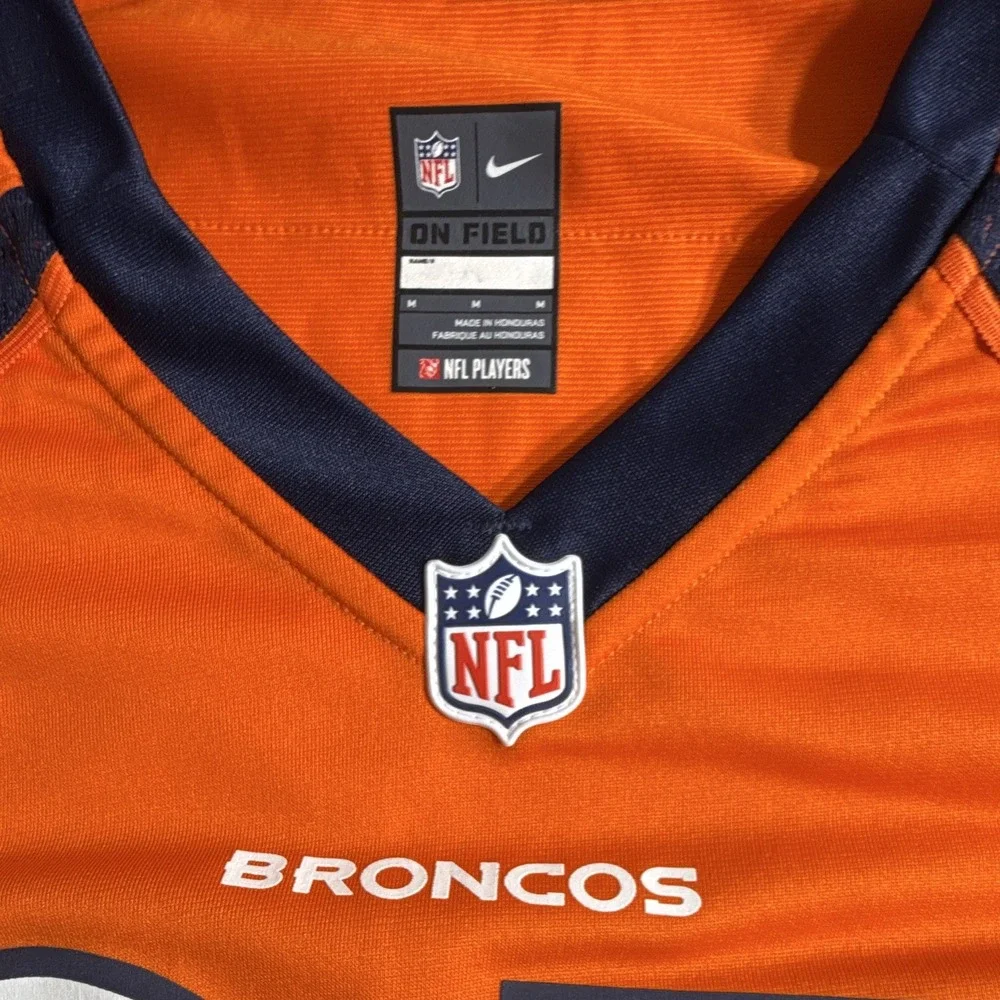 Nike Denver Broncos Wes Welker #83 NFL On Field Women's Jersey Orange/Blue M